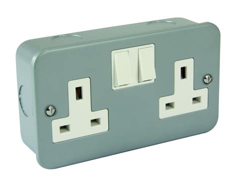 metal clad boxes|white metal clad sockets.